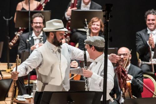 colibri con cappello e mattia